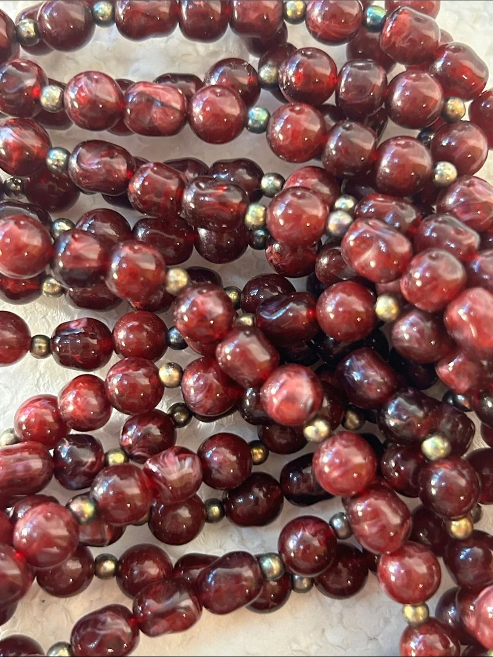 Source Unknown garnet red
